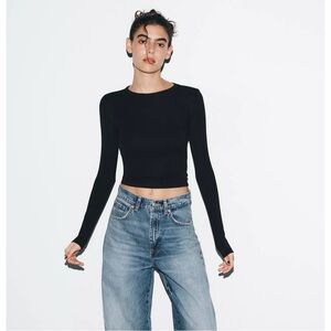 ZARA | Long Sleeve T-Shirt